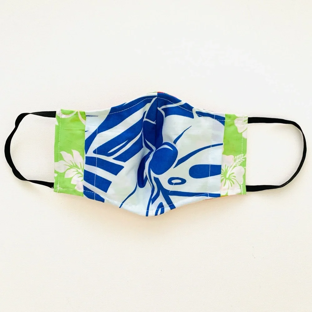 NEW Handmade Pink Bento Print Face Mask